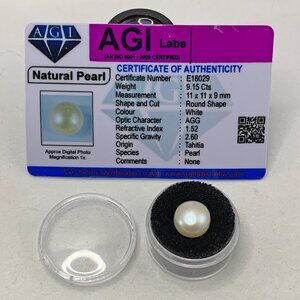 GIANT Certified Tahitian Pearl